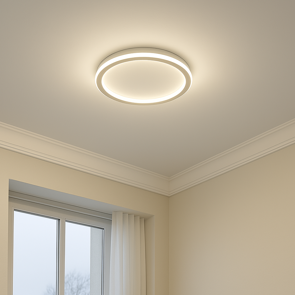 Skandynawska lampa sufitowa LED – nowoczesna