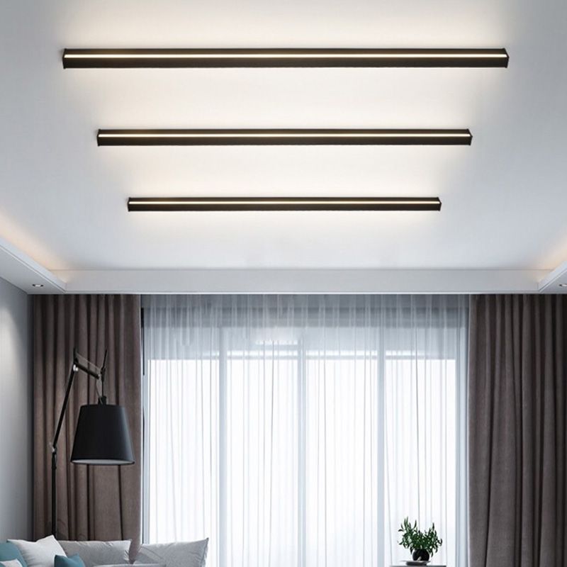 Minimalistyczna liniowa lampa ścienna LED – nastrojowe oświetlenie