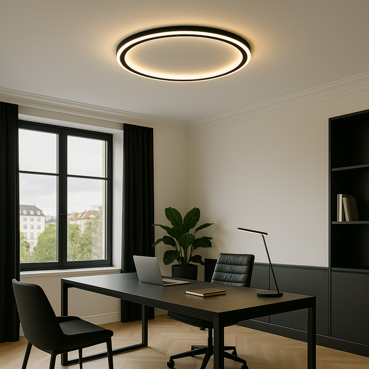 Skandynawska lampa sufitowa LED – nowoczesna
