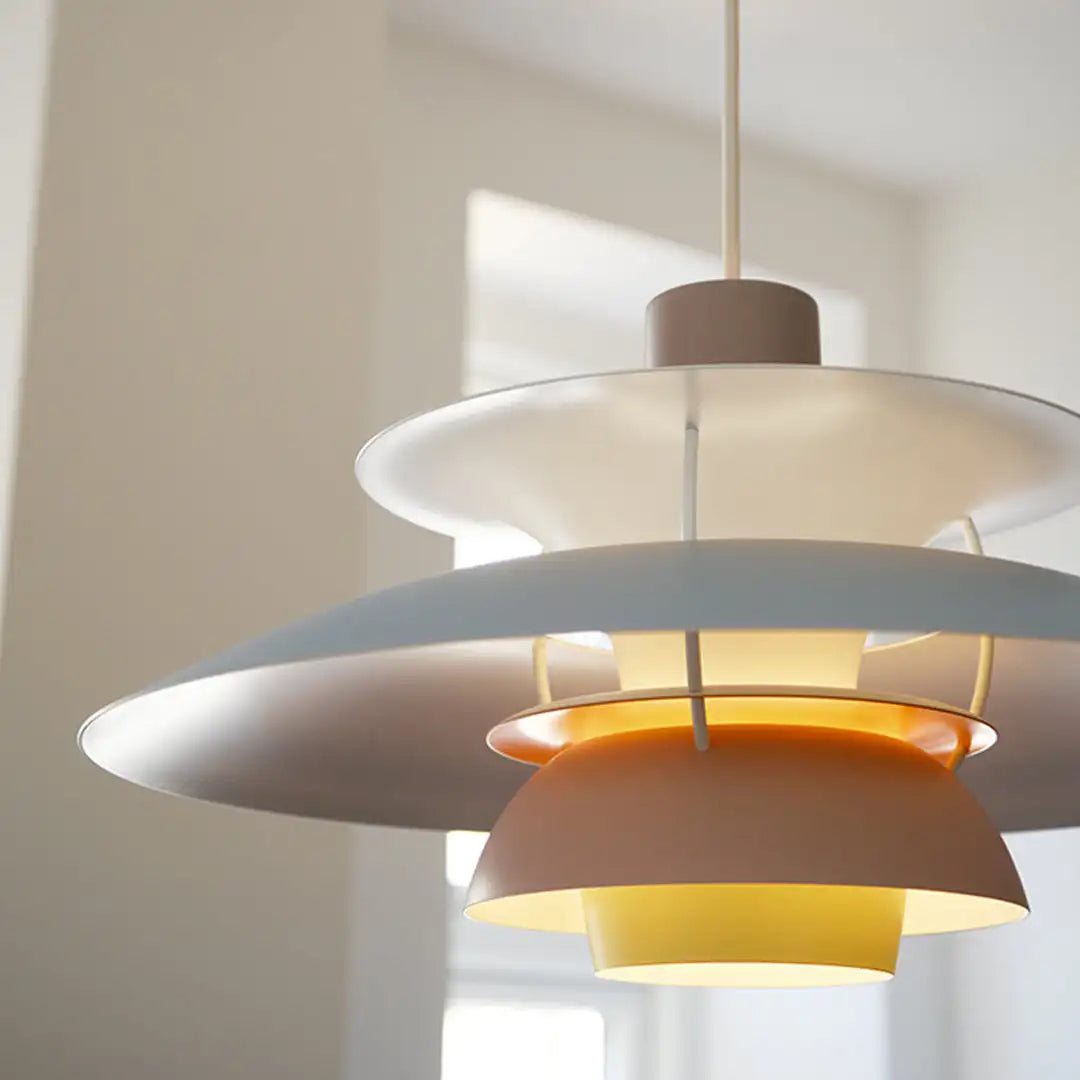 Nowoczesna okrągła lampa sufitowa LED – ściemniana