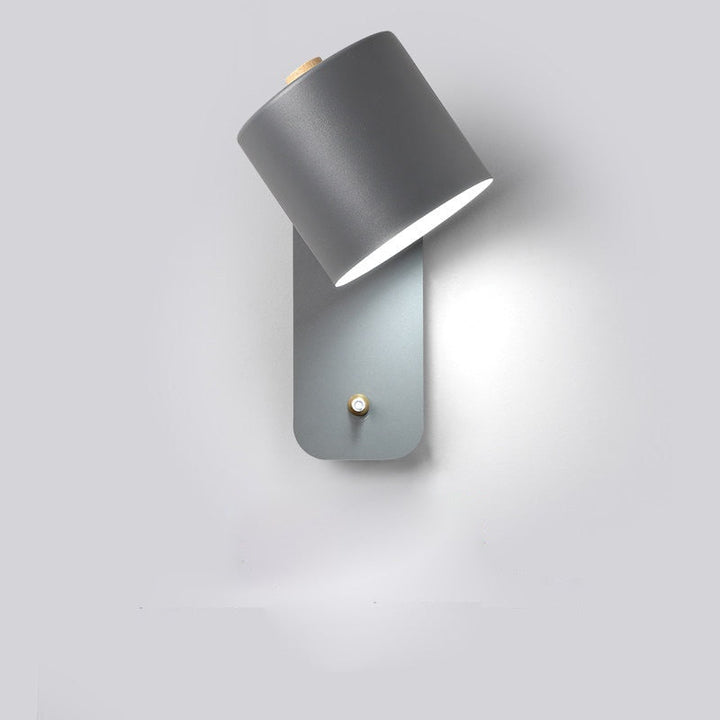 Nowoczesna lampa ścienna LED z włącznikiem – dekoracyjne oświetlenie wewnętrzne