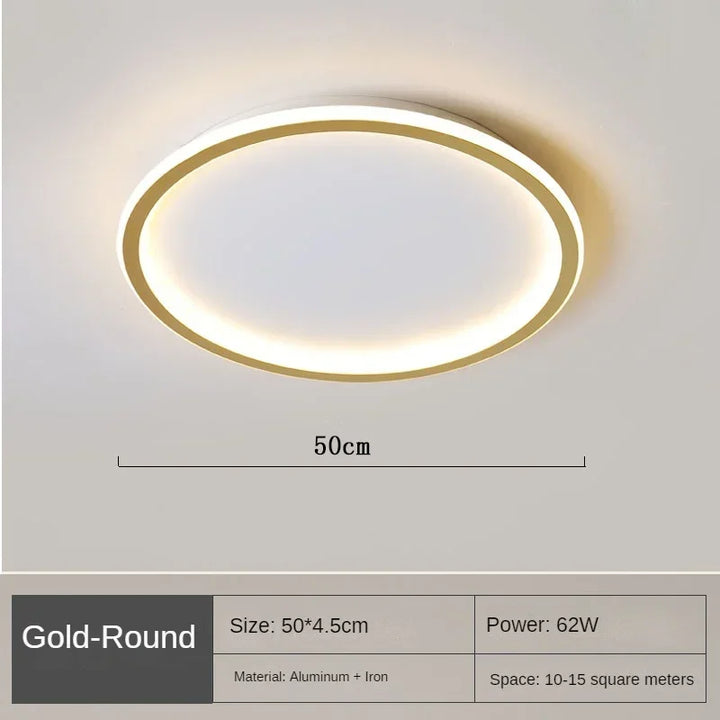 Skandynawska lampa sufitowa LED – nowoczesna
