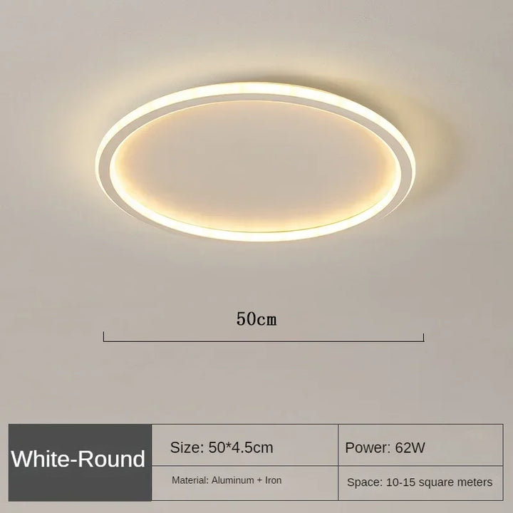 Skandynawska lampa sufitowa LED – nowoczesna