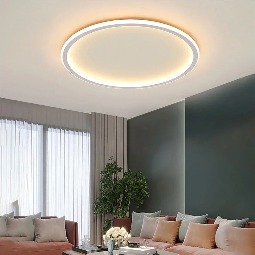 Skandynawska lampa sufitowa LED – nowoczesna