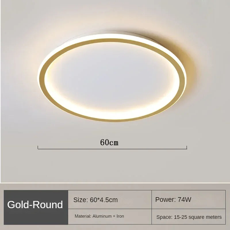 Skandynawska lampa sufitowa LED – nowoczesna