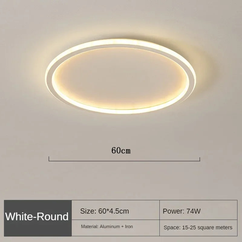 Skandynawska lampa sufitowa LED – nowoczesna
