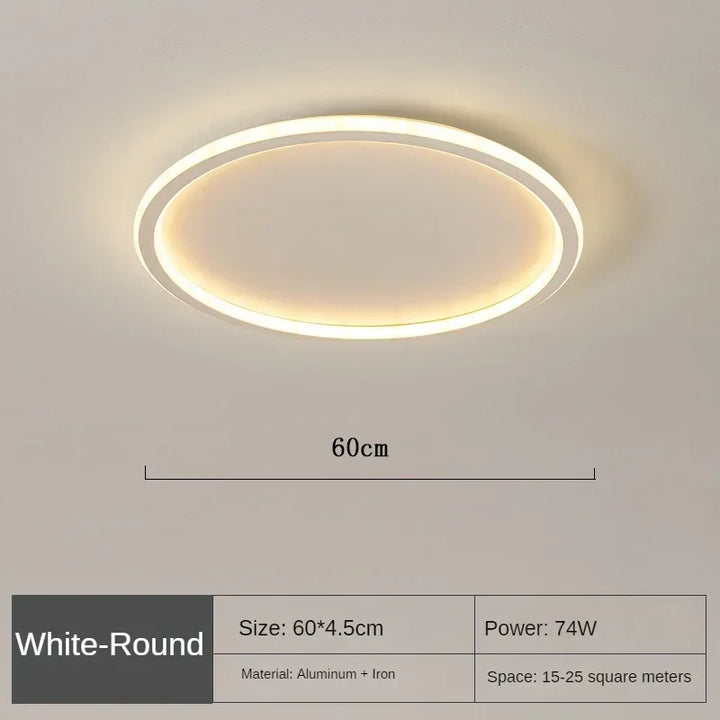 Skandynawska lampa sufitowa LED – nowoczesna