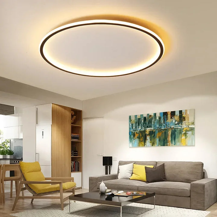 Skandynawska lampa sufitowa LED – nowoczesna