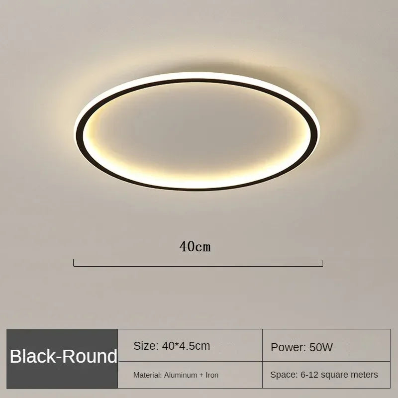 Skandynawska lampa sufitowa LED – nowoczesna