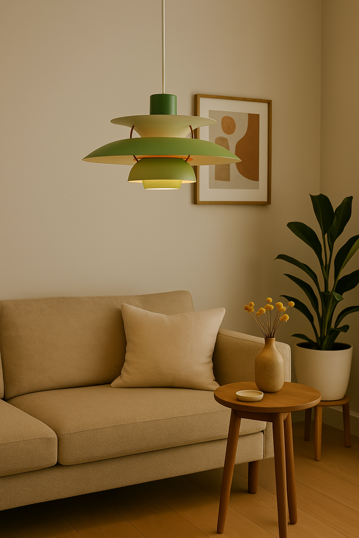 Nowoczesna okrągła lampa sufitowa LED – ściemniana