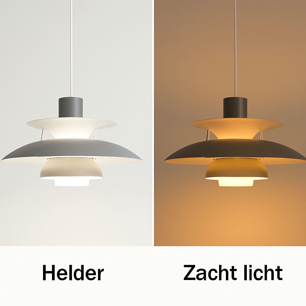 Nowoczesna okrągła lampa sufitowa LED – ściemniana
