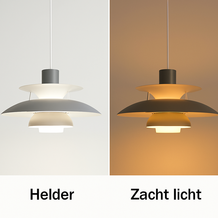 Nowoczesna okrągła lampa sufitowa LED – ściemniana