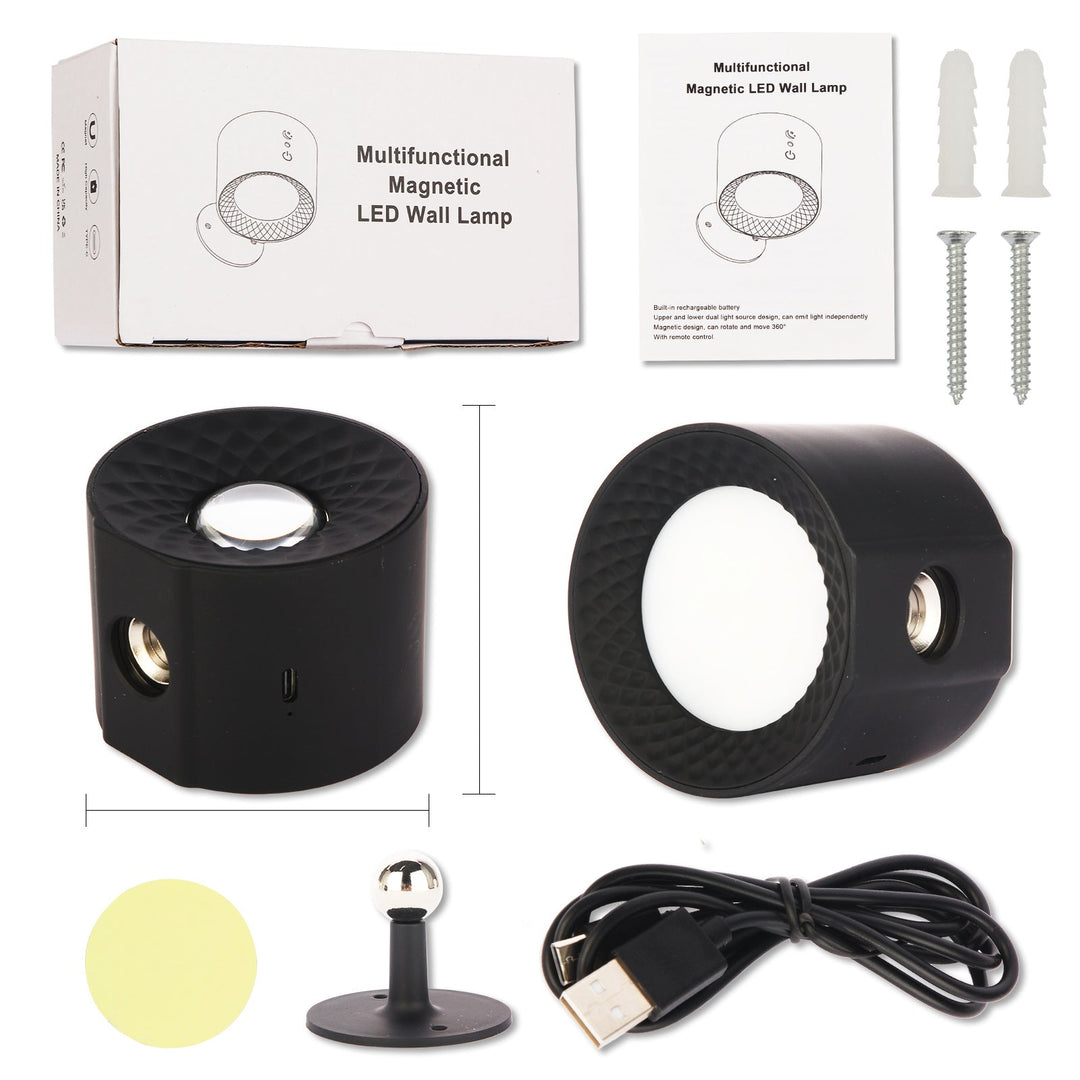 Lampa ścienna LED 360°