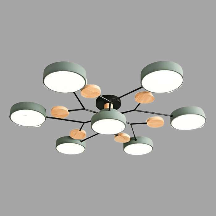 Skandynawska lampa sufitowa – gałęziowy design