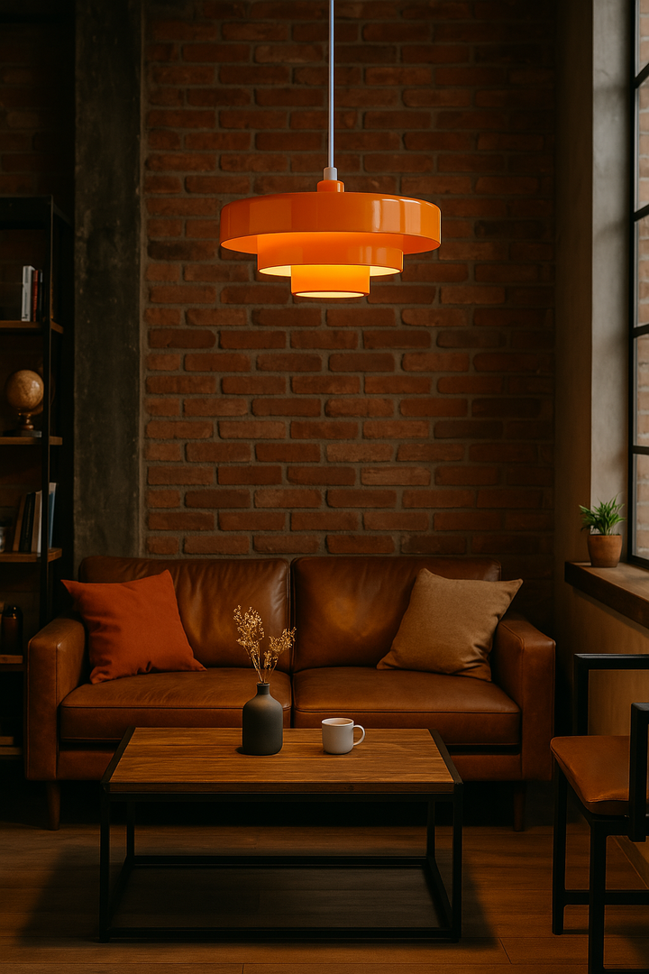 Vintage’owa lampa wisząca LED – stylowa