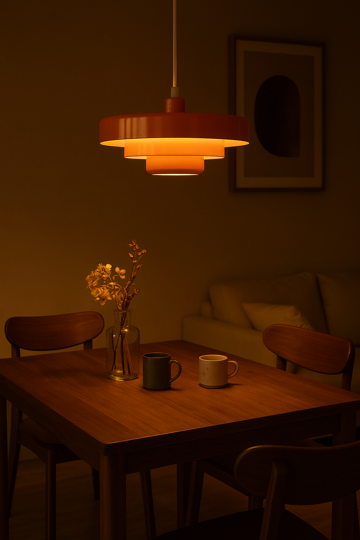 Vintage’owa lampa wisząca LED – stylowa