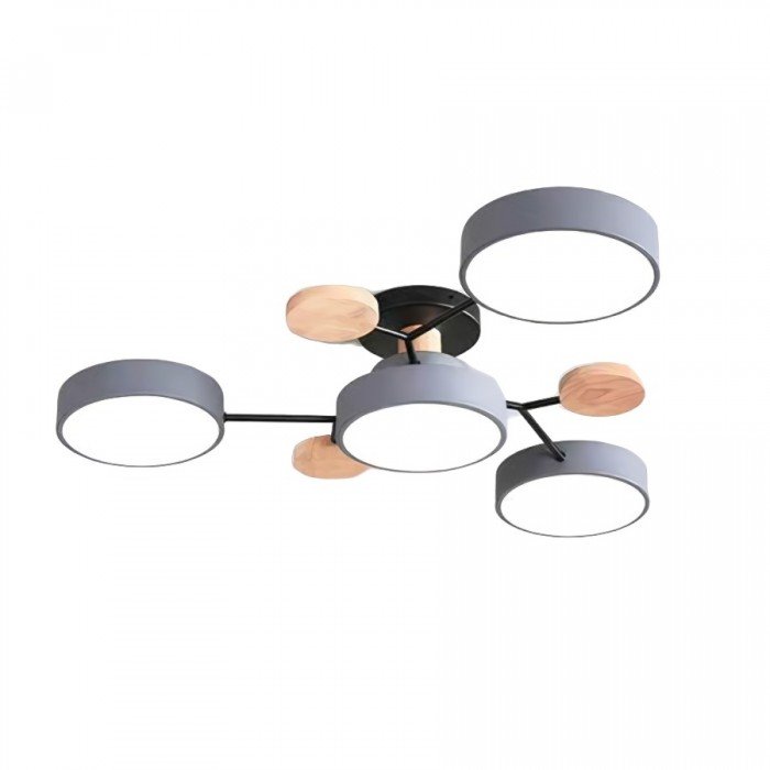 Skandynawska lampa sufitowa – gałęziowy design