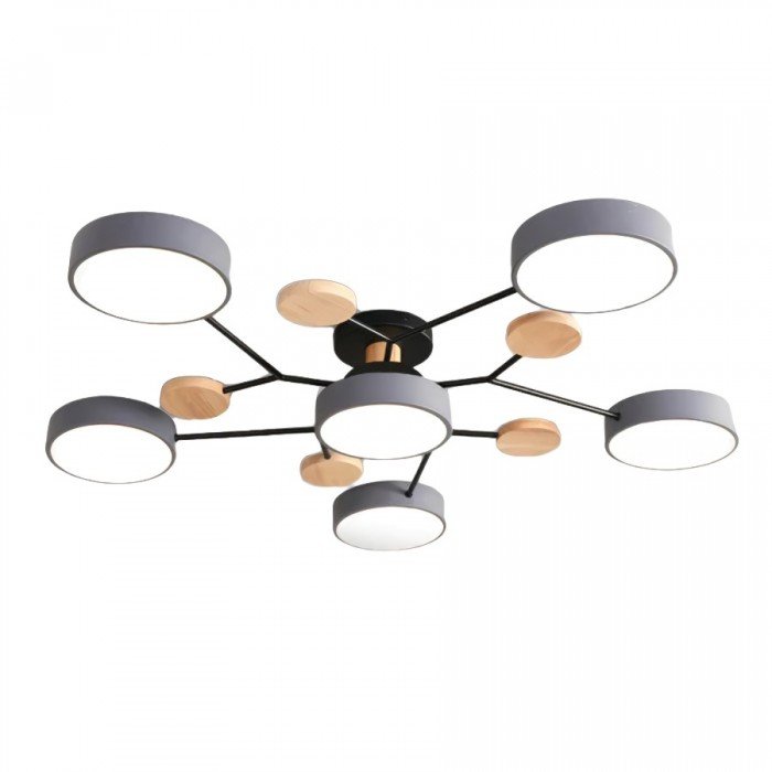Skandynawska lampa sufitowa – gałęziowy design