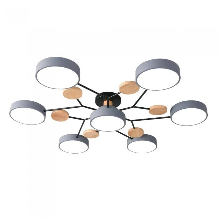 Skandynawska lampa sufitowa – gałęziowy design