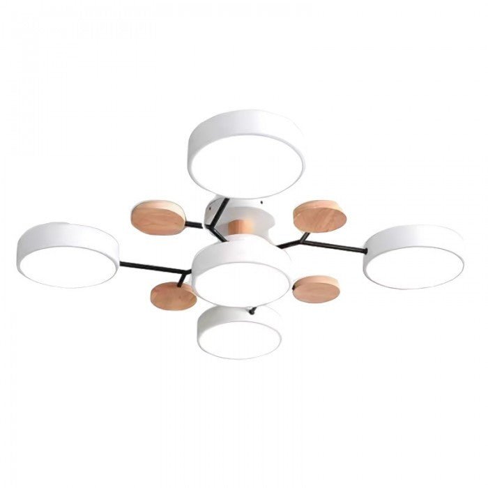 Skandynawska lampa sufitowa – gałęziowy design