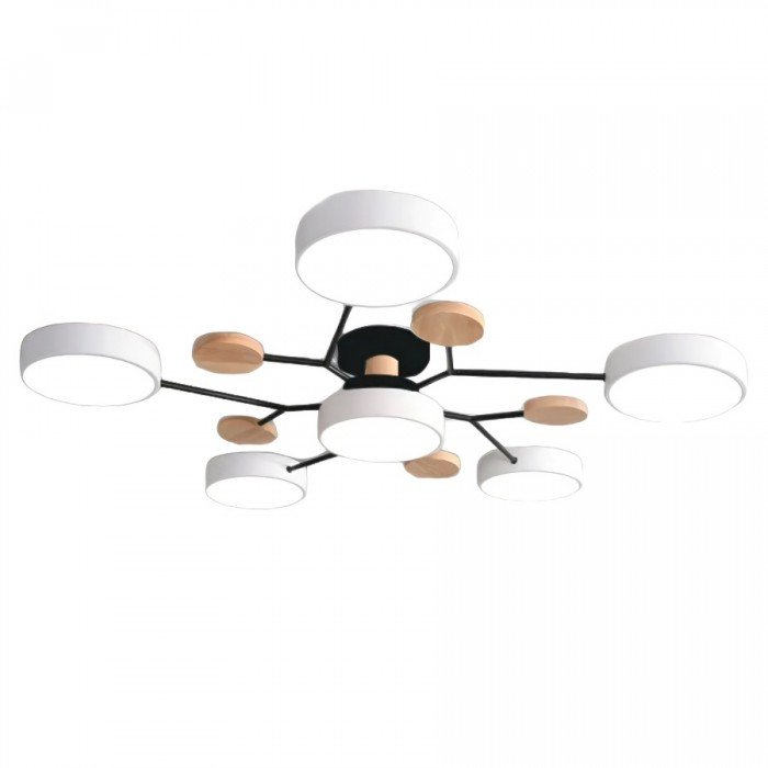 Skandynawska lampa sufitowa – gałęziowy design