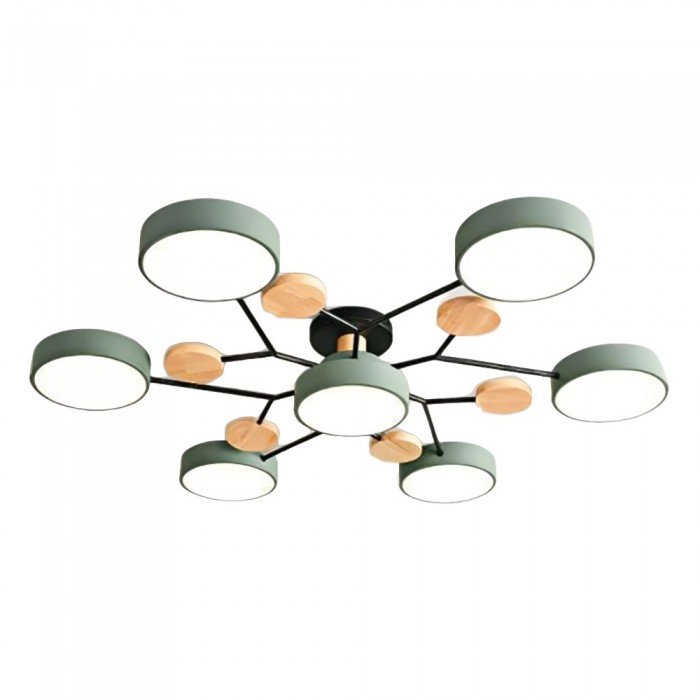 Skandynawska lampa sufitowa – gałęziowy design
